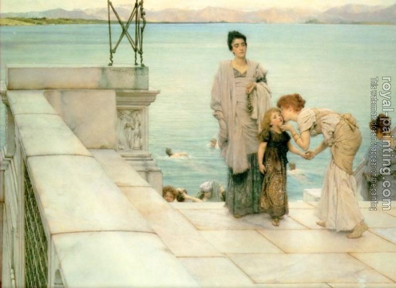Sir Lawrence Alma-Tadema : A Kiss Sir Lawrence Alma-Tadema : A Kiss